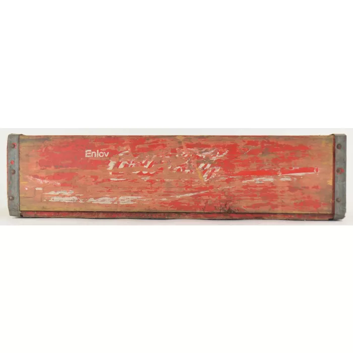 Coca Cola Crate - Red Wooden Coke Carrier
