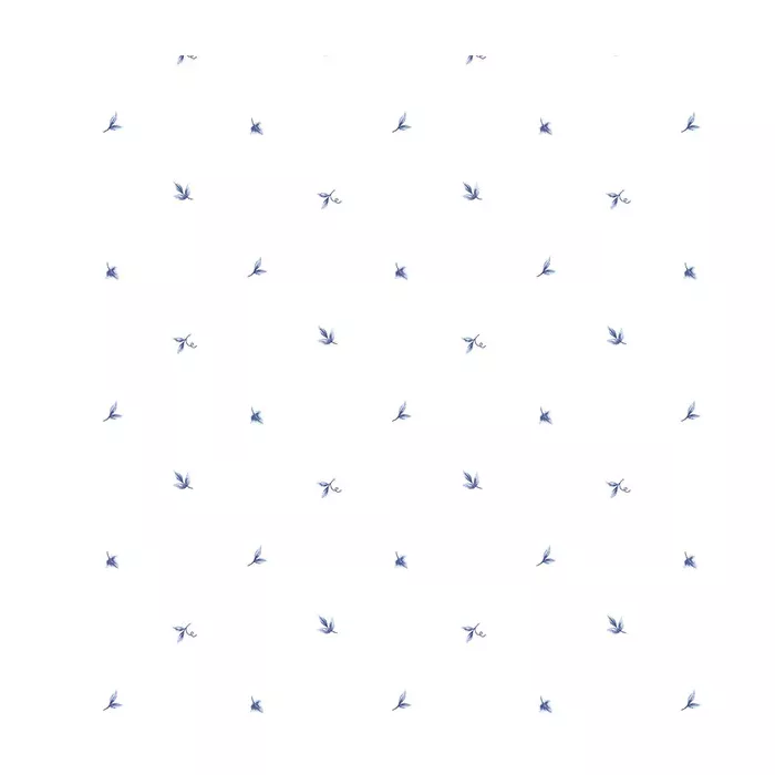 Mini Leaf Wallpaper Blue Norwall Wallcovering CK36601