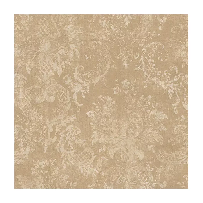 Canvas Damask Wallpaper Beige, Brown, Tan Norwall Wallcovering HB24130