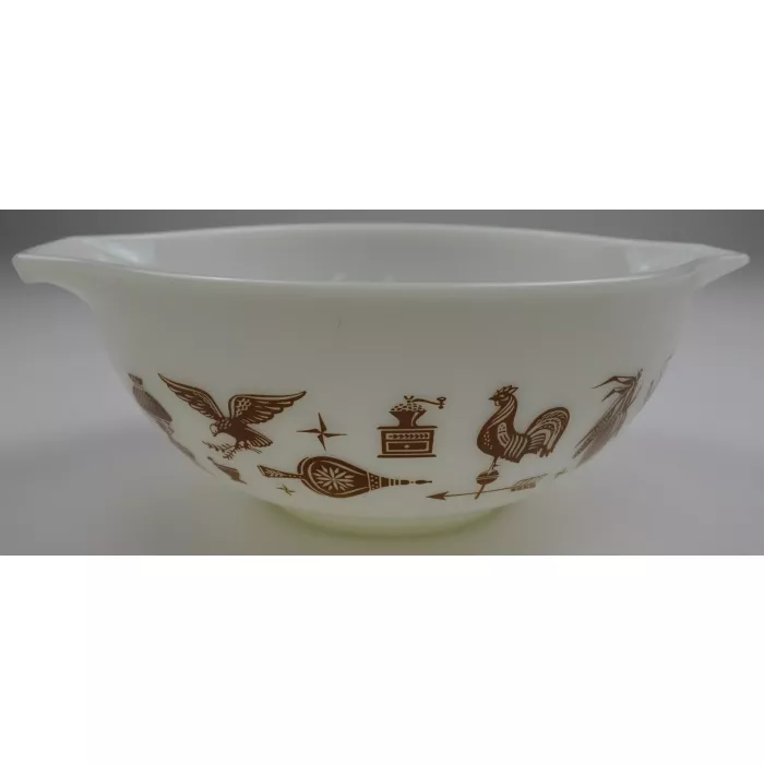 Pyrex Early American Pattern - 2.5 Quart Cinderella Mixing Bowl