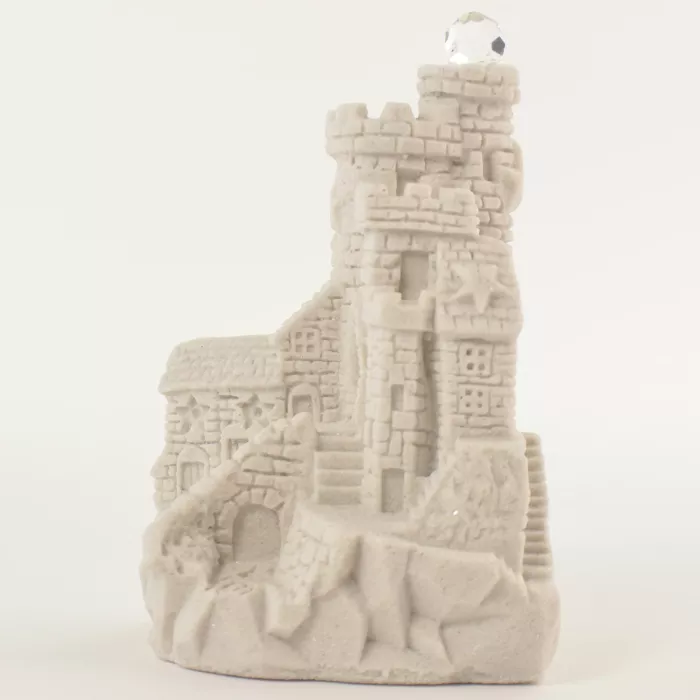 Mr. Sandman White Sand Castle Figurine CB2103 - Crystal Ball Tower