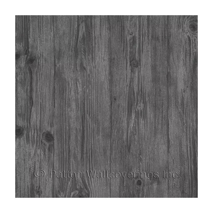 Woodgrain Wallpaper Black Norwall Wallcovering LL36207