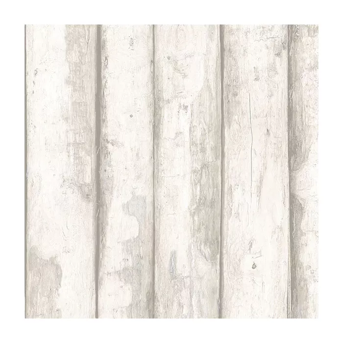 Log Cabin Wallpaper Beige Norwall Wallcovering FH37535