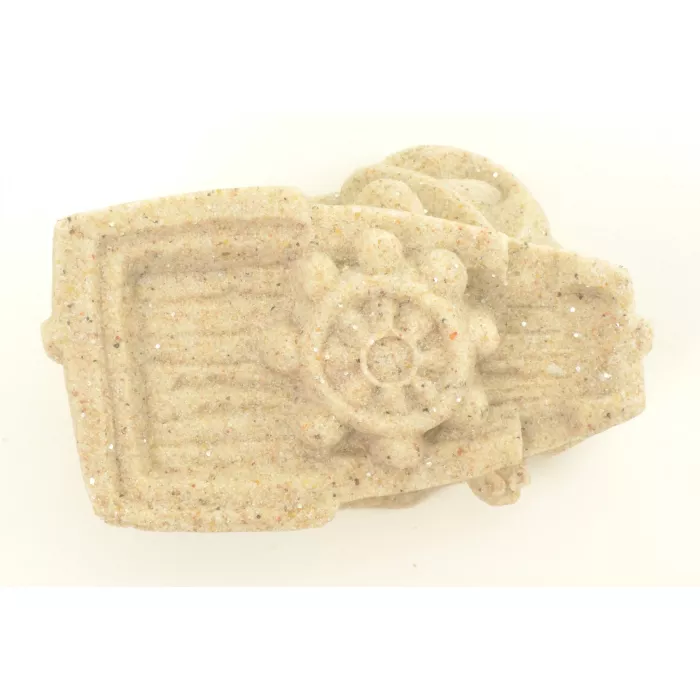 Mr. Sandman Sand Sculpture Figurine - Sunken Ship 1450G - 1 3/8" Tall