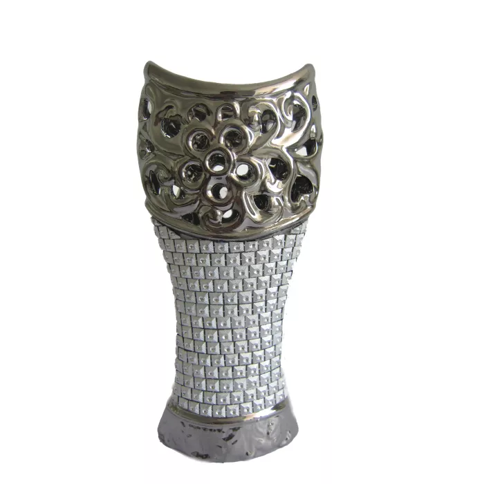 D'Lusso Designs Bling Design Nine Inch Classic Vase