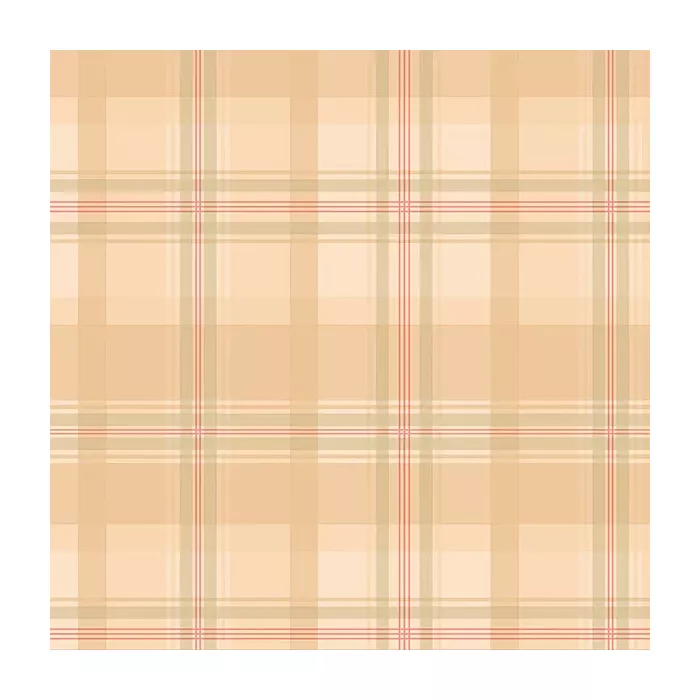 Plaid Wallpaper Medium Beige, Cream, Green, Pink Norwall Wallcovering AB27604