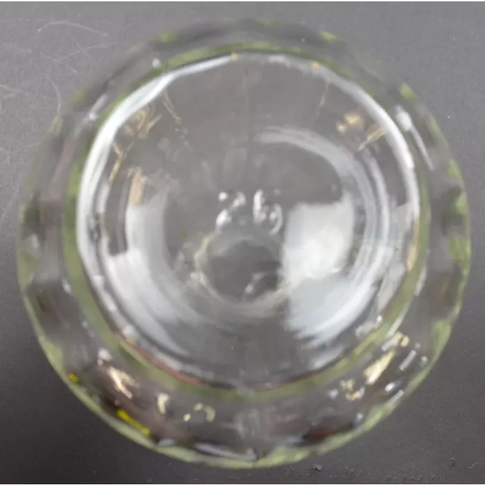 Clear Glass Cruet With Stopper - Oil Or Vinegar - 4.875" Tall