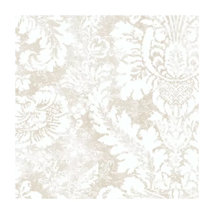 Valentine Damask Wallpaper Taupe Norwall Wallcovering AB42421