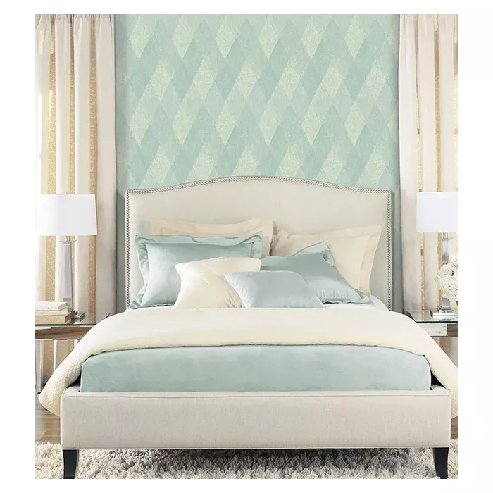 Textured Harlequin Wallpaper Teal, Blue Norwall Wallcovering 35359