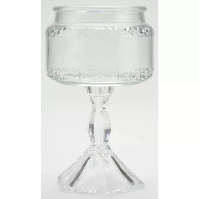 Redneck Wine Glass -  Short Glass -  Flared Stem - 7" Tall