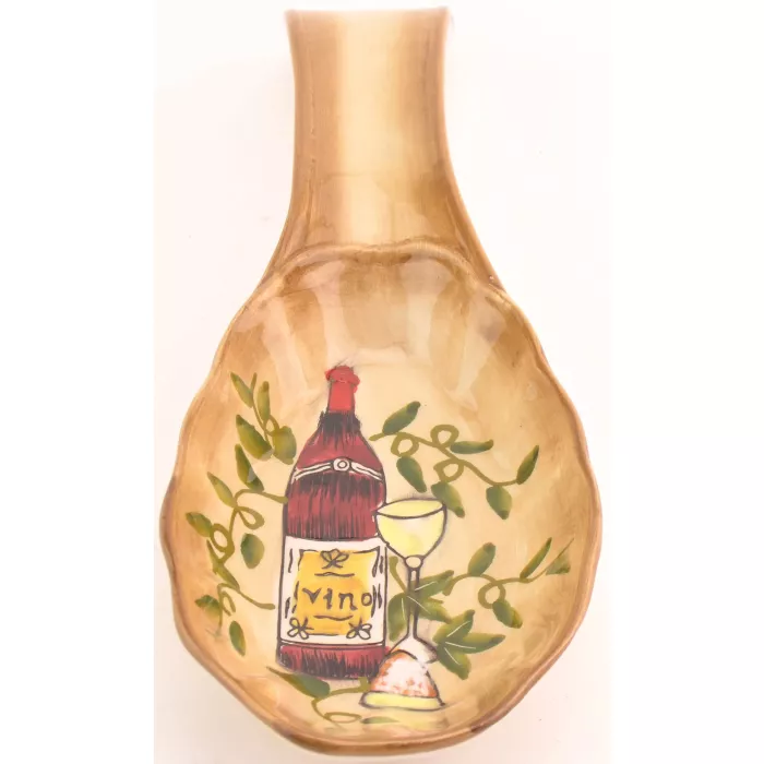 Tuscan Harvest Pattern Spoon Rest