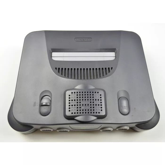 Nintendo 64 Console With Memory Expansion And Cords - Black