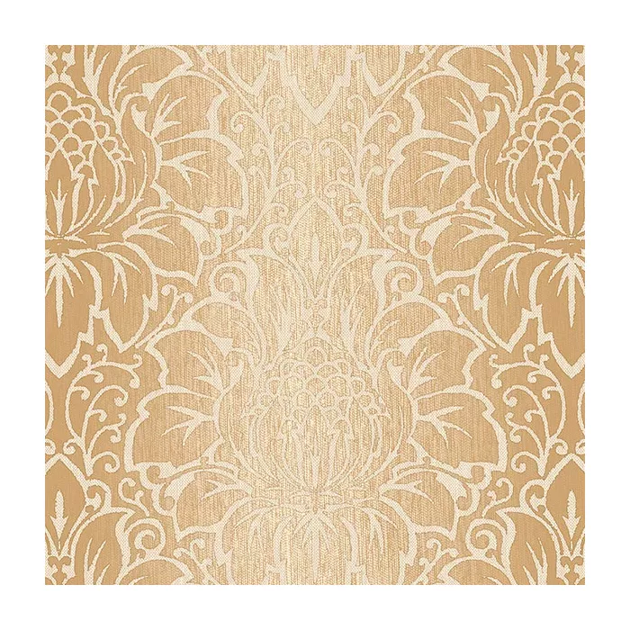 Venetian Damask Wallpaper Cream, Tan Norwall Wallcovering TX34821