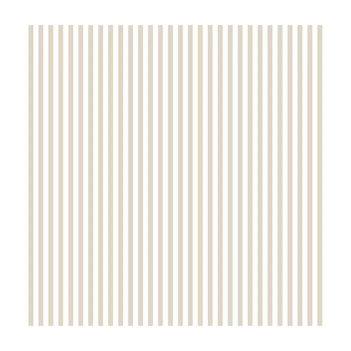 6mm Stripe Wallpaper Beige, White Norwall Wallcovering SY33960