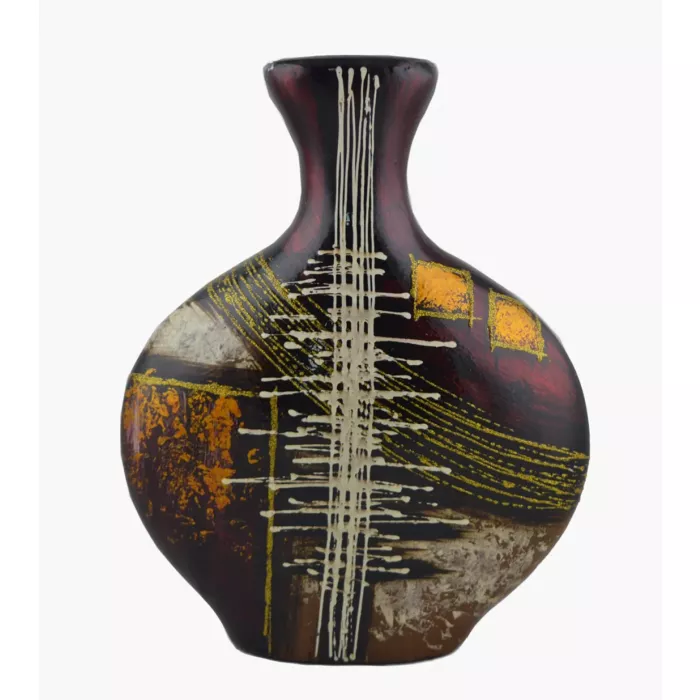 D'Lusso Designs Monaco Design Thirteen Inch Ceramic Vase