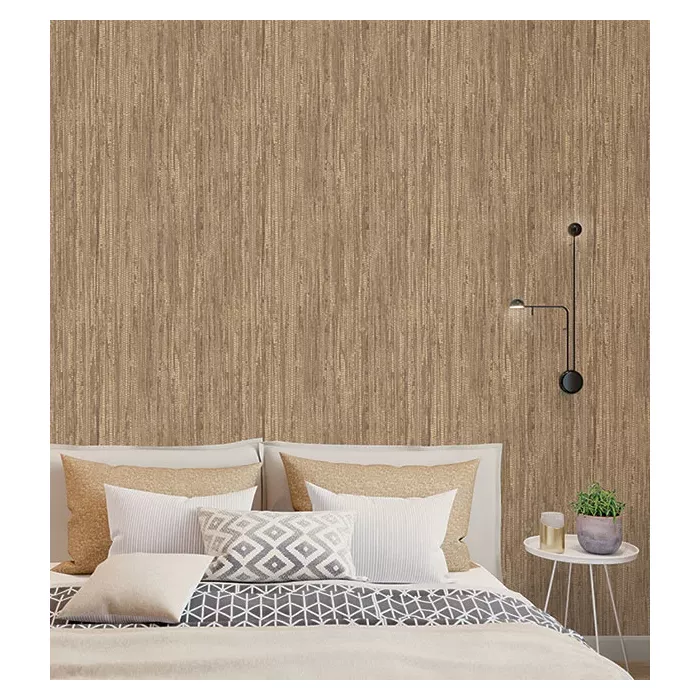 Rough Grass Wallpaper Beige, Brown, Khaki, Wheat Norwall Wallcovering G67965