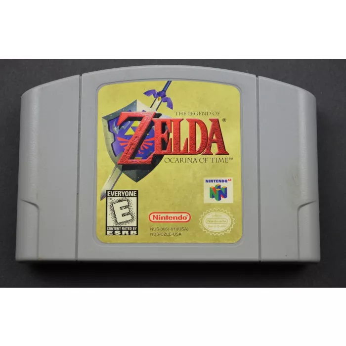 The Legend Of Zelda Ocarina Of Time - Nintendo 64 Video Game Cartridge