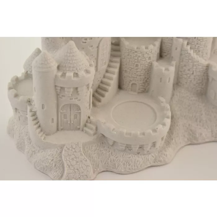 SAND-DECO Sand Castle Figurine & Candle Votive Holder CAN906 - 5 Candles