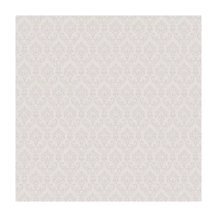 Small Damask Wallpaper Light Grey Norwall Wallcovering SK34732