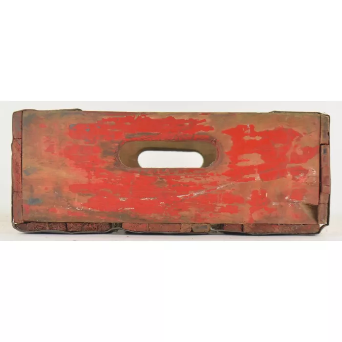 Coca Cola Crate - Red Wooden Coke Carrier