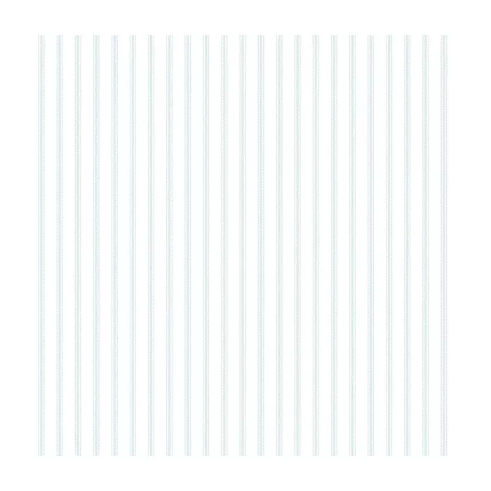 Tailored Stripe Positive Wallpaper Teal Norwall Wallcovering PP35526