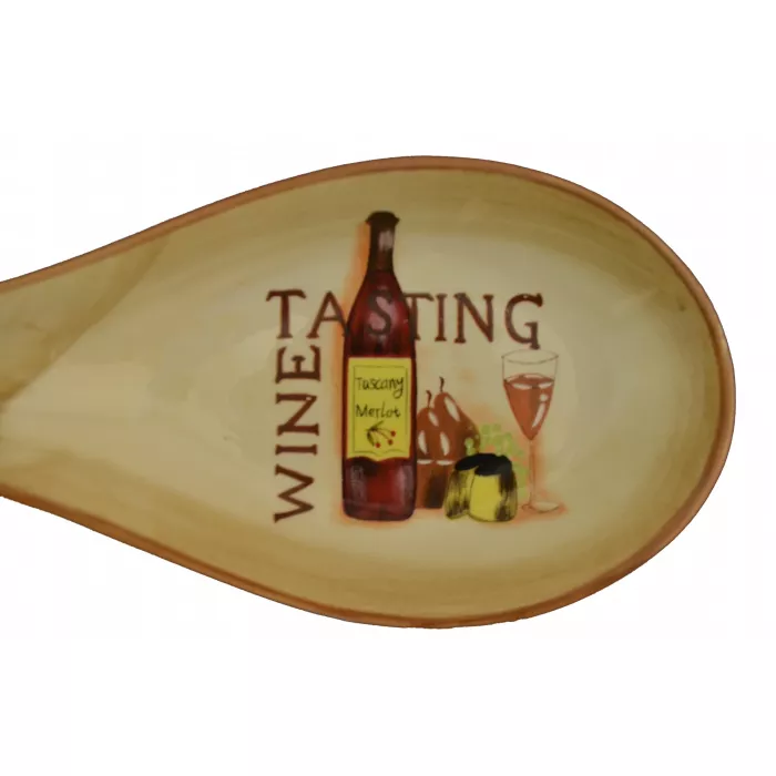 D'Lusso Designs - Wine Tasting Pattern - Spoon Rest