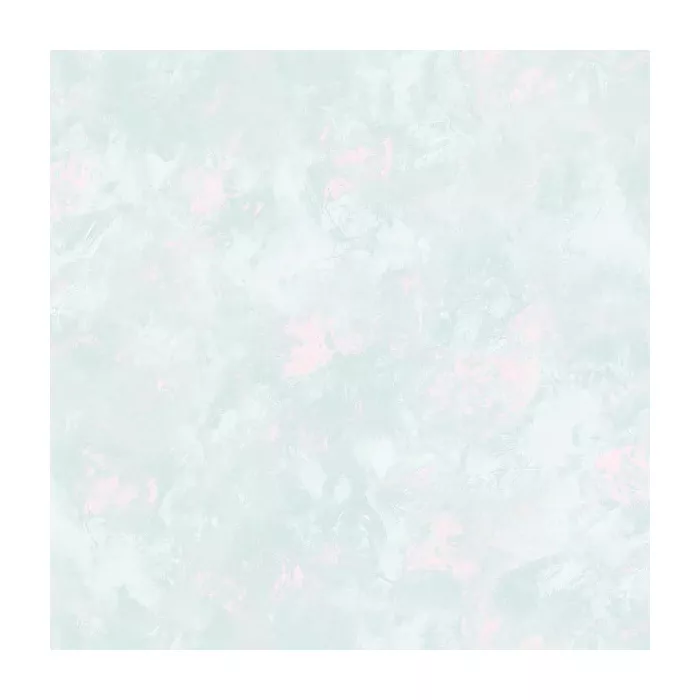 Textured Leaves Wallpaper Turquoise, Pink Norwall Wallcovering RG35747