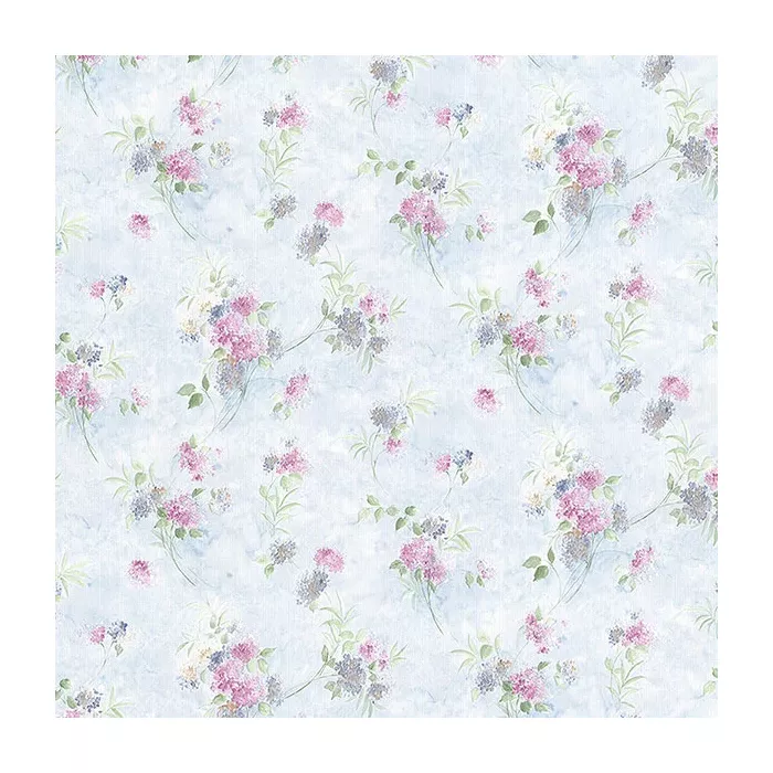 Mini Spring Time Trail Wallpaper Blue, Pink, Purple Norwall Wallcovering PP23716