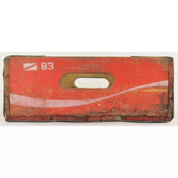 Coca Cola Crate - Red Wooden Coke Carrier