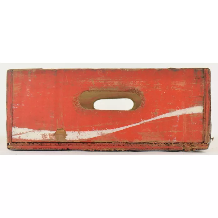 Coca Cola Crate - Red Wooden Coke Carrier