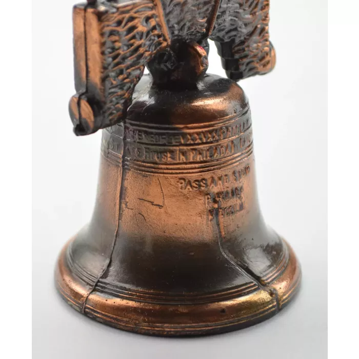 Collectible Brass Liberty Bell - 3" Tall