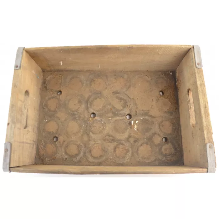 Pepsi Cola Crate - Wood Grain Carrier - Cleveland Ohio