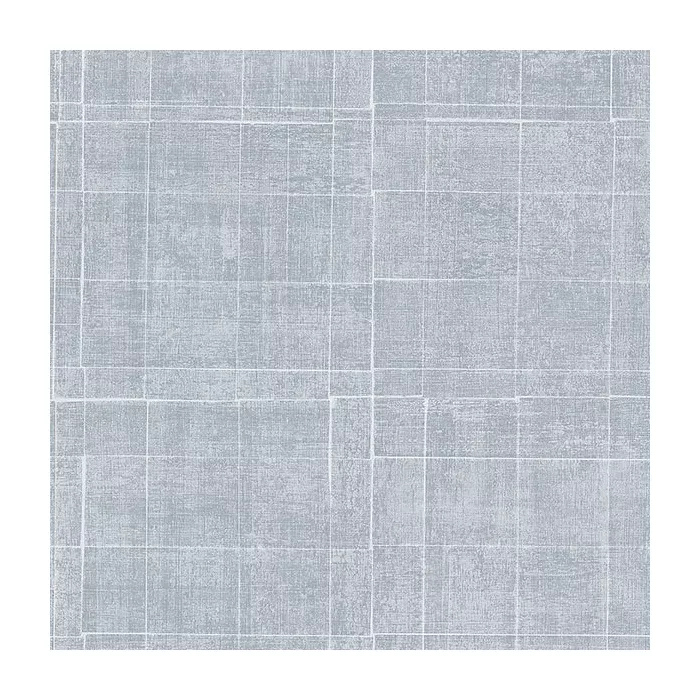 Light Blue Linen Grid Wallpaper Light Blue, White Norwall Wallcovering G67458