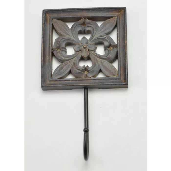 Decorative Resin Wall Hooks - Set of 3 - Home Decor