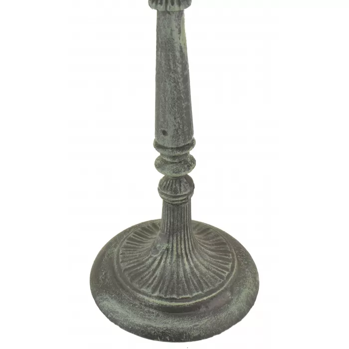 Decorative Dragonfly Sundial - Verdigris - 22.5" Tall