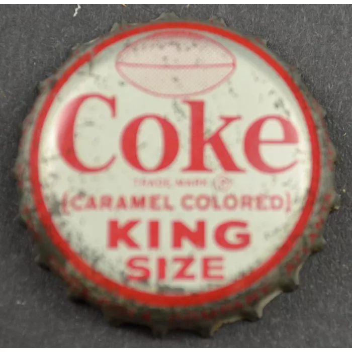 Coca Cola NFL Bottle Cap - Cleveland Browns - Paul Warfield - Coke King Size