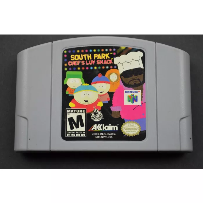 South Park Chef's Luv Shack - Nintendo 64 Video Game Cartridge