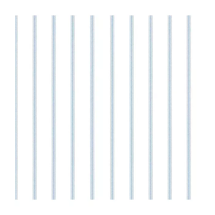 Ticking Stripe Wallpaper Navy Norwall Wallcovering AB27620