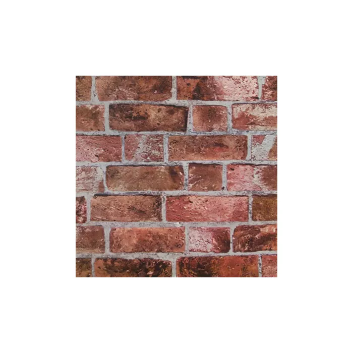 Textured Red Brick Wallpaper - York Wallcoverings
