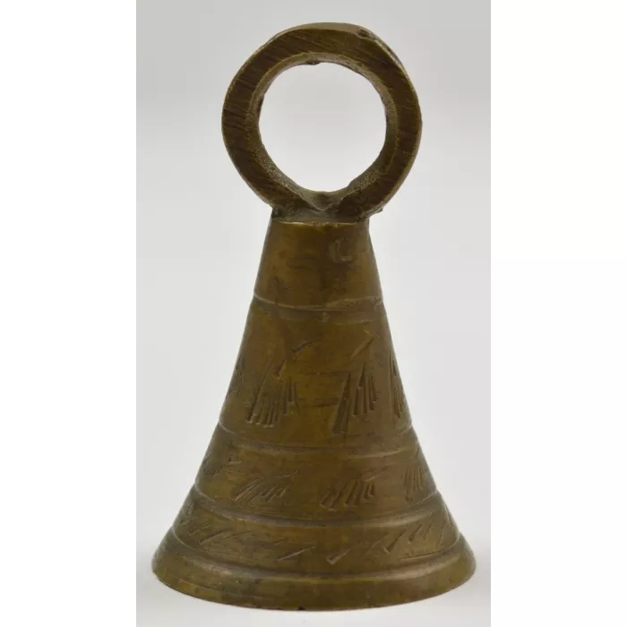 Vintage Decorative Collectible Brass Bell - 2.375" Tall