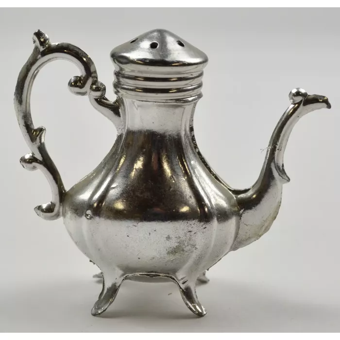 Kings Island Metal Eiffel Tower Tea Pot Salt  Shaker - 2.75" Tall