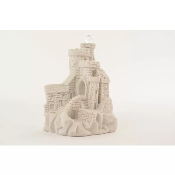 Mr. Sandman White Sand Castle Figurine CB2103 - Crystal Ball Tower