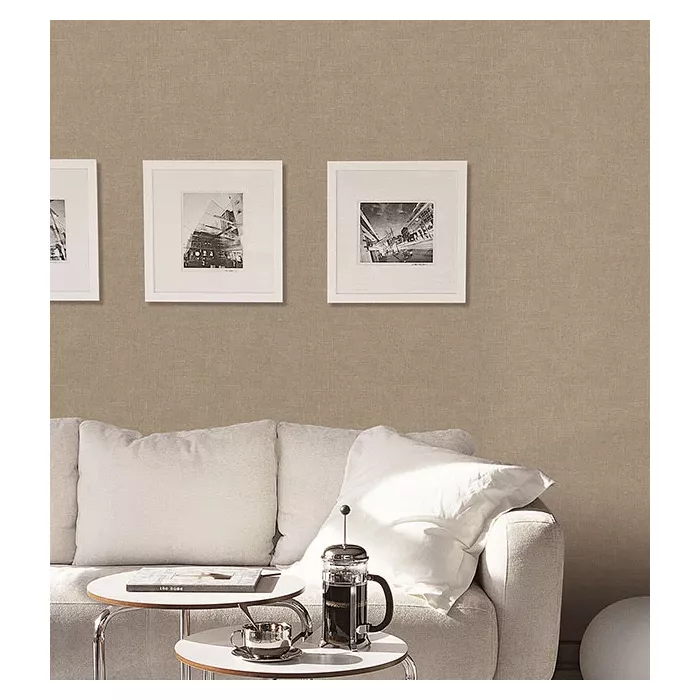 Dark Taupe Linen Wallpaper Dark Taupe Norwall Wallcovering G67435