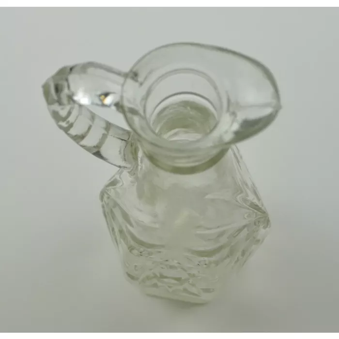 Anchor Hocking - Prescut Clear Pattern - Cruet - 6.5" Tall