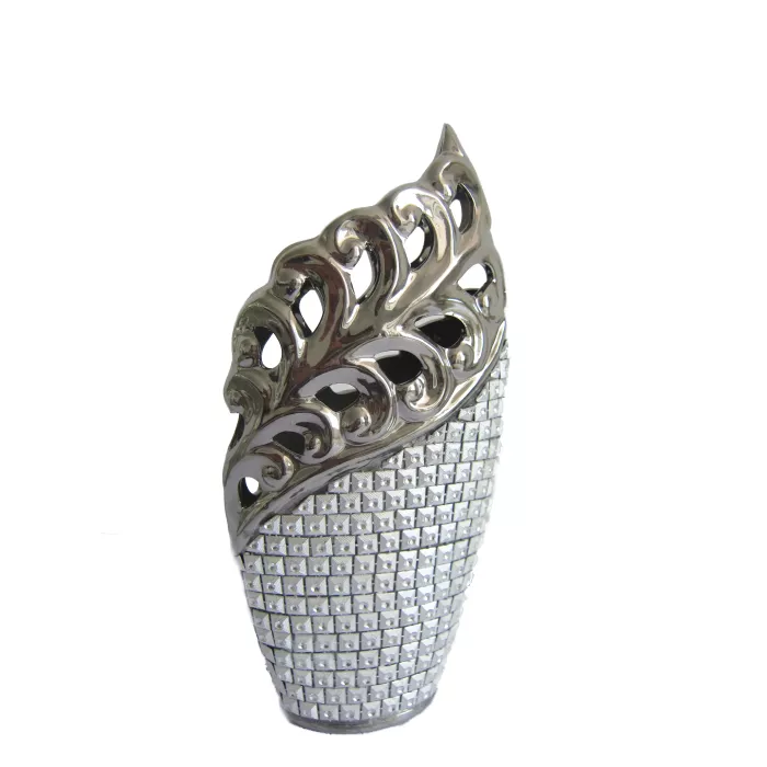 D'Lusso Designs Bling Design Eleven Inch Vase