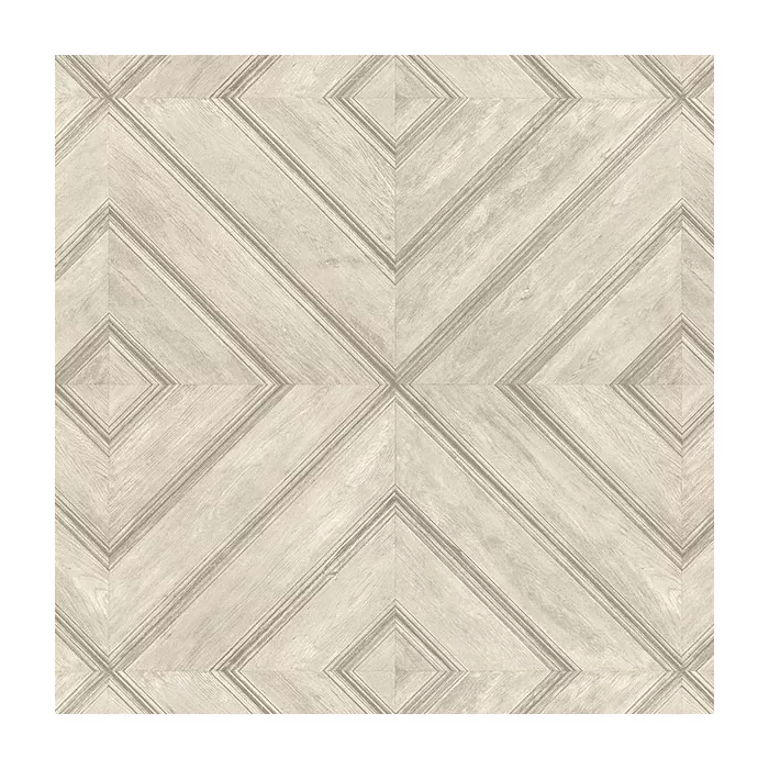 Wood Tile Wallpaper Beige, Tan, Mushroom Norwall Wallcovering FH37514
