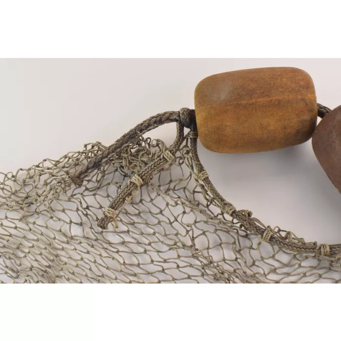 Fishing Net And Floats Nautical Decoration - 2 Floats