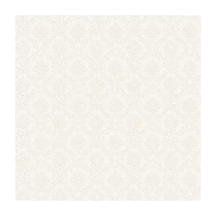 Mini Damask Wallpaper White Opaque Norwall Wallcovering SL27566