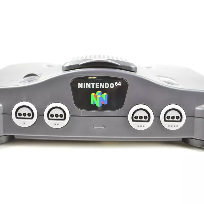 Nintendo 64 Console With Memory Expansion And Cords - Black