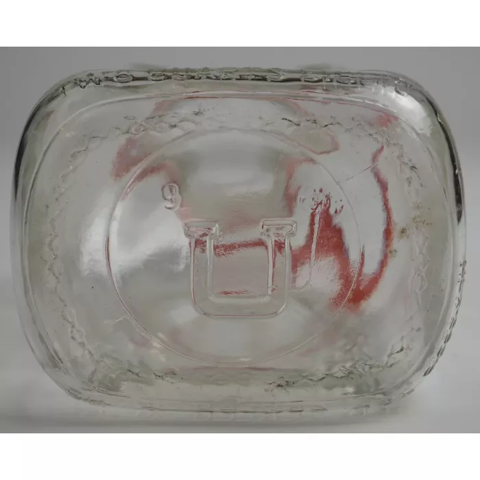 Vintage Universal M.B.S. Inc. 2 Quart Glass Milk Jug - 10" Tall